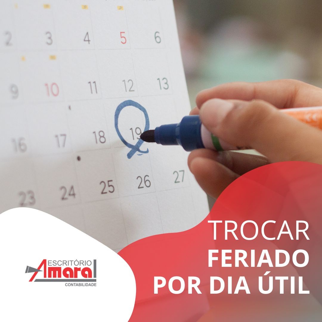 Entenda quando a empresa pode trocar um feriado por dia útil