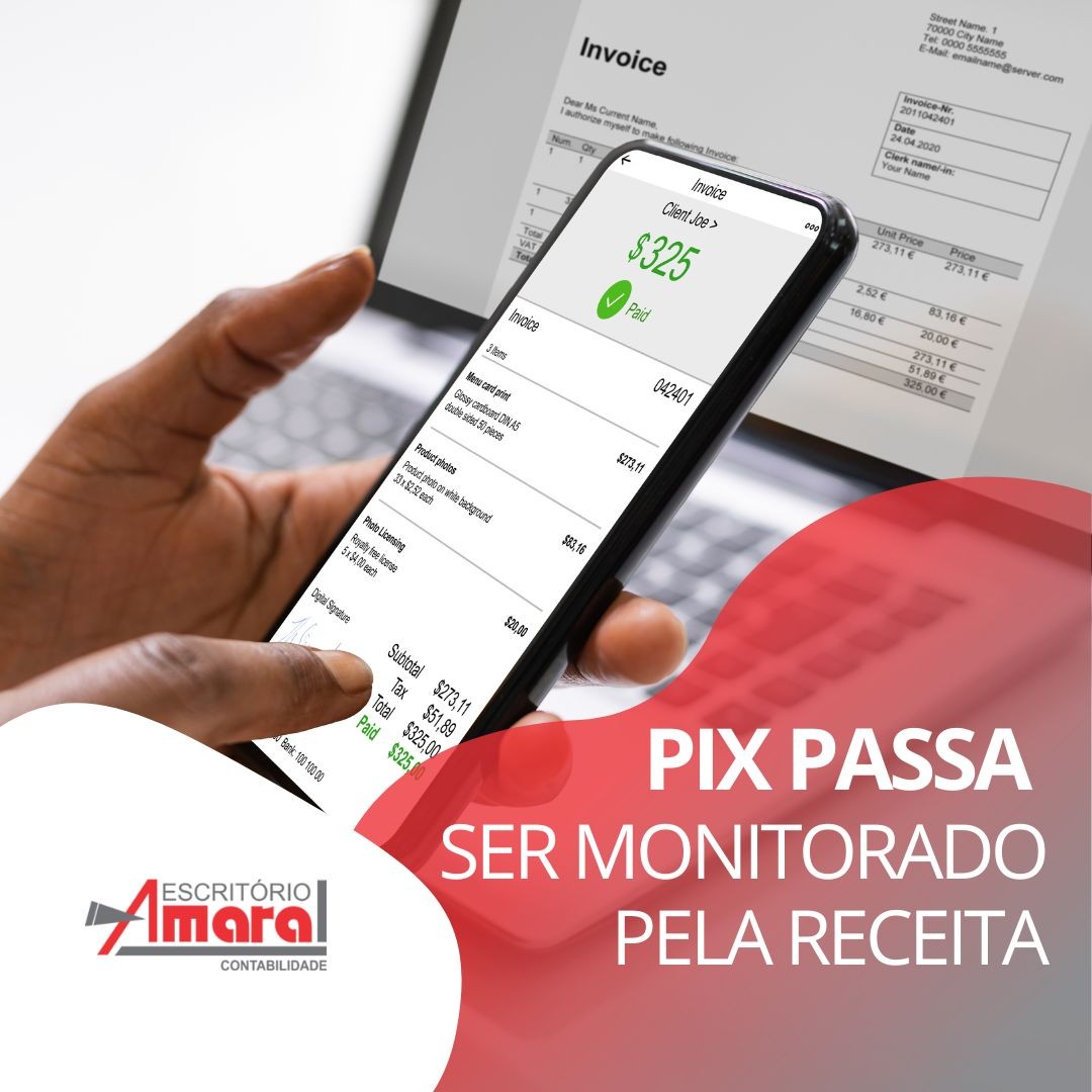 Receita Federal passa a monitorar transferências feitas com Pix