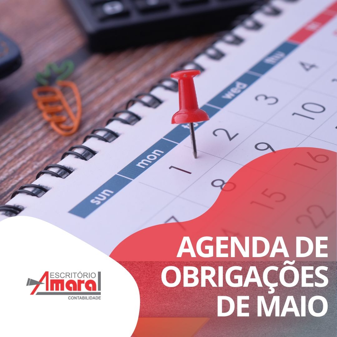 Agenda tributária de maio de 2023 com obrigações acessórias já está disponível