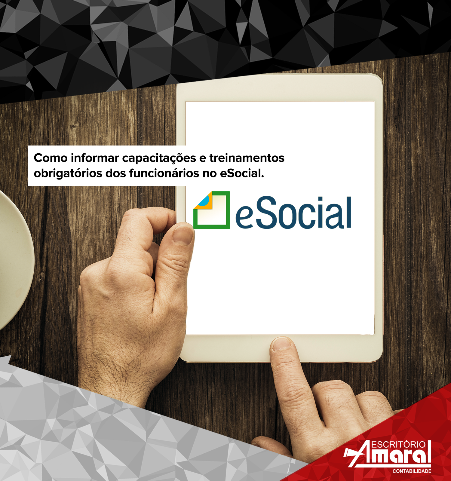 Como informar capacitações e treinamentos obrigatórios dos funcionários no eSocial.