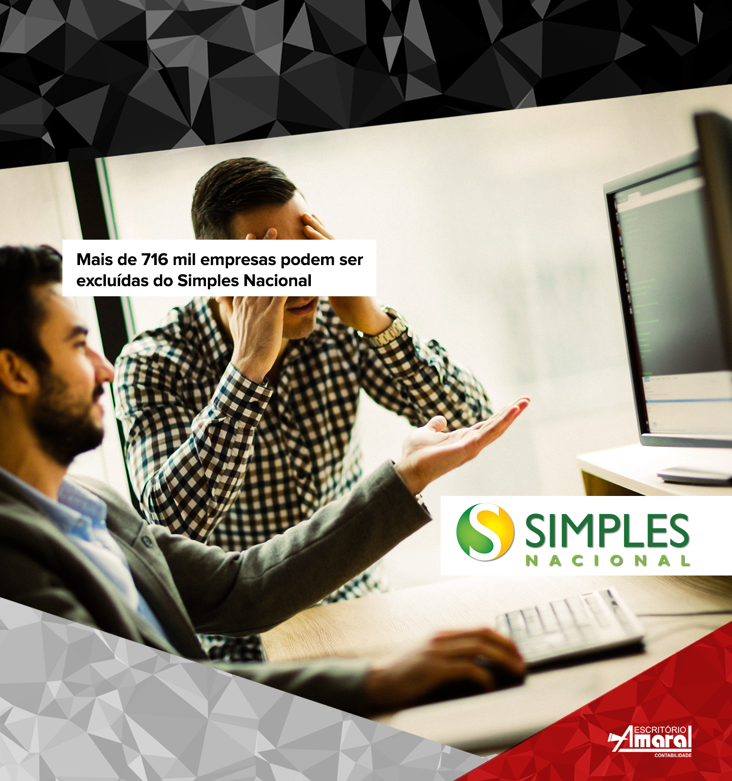 Mais de 716 mil empresas podem ser excluídas do Simples Nacional
