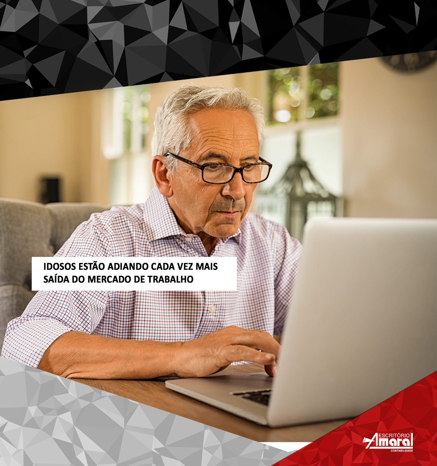 Idosos estão adiando cada vez mais saída do mercado de trabalho