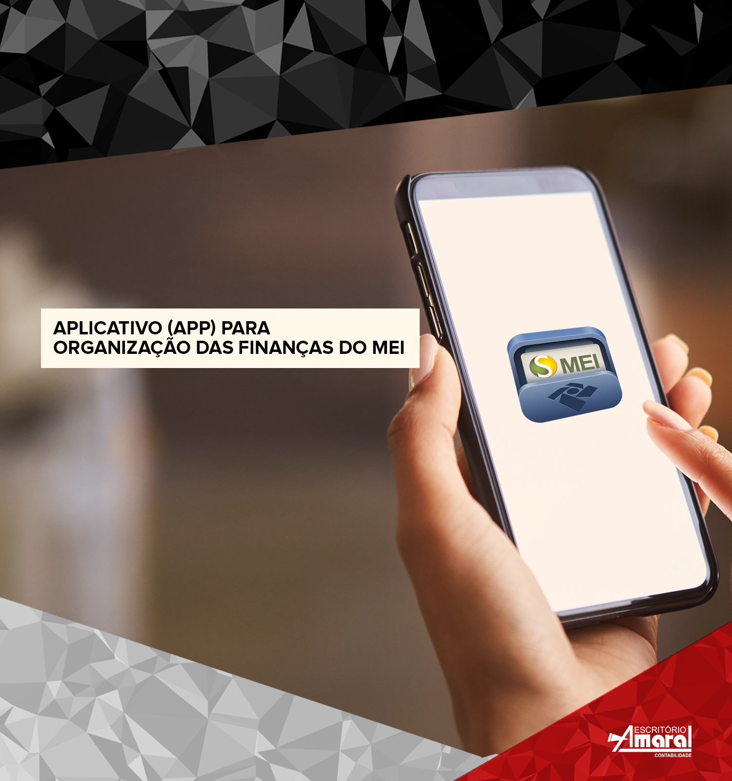 Aplicativo (app) para organização das finanças do MEI