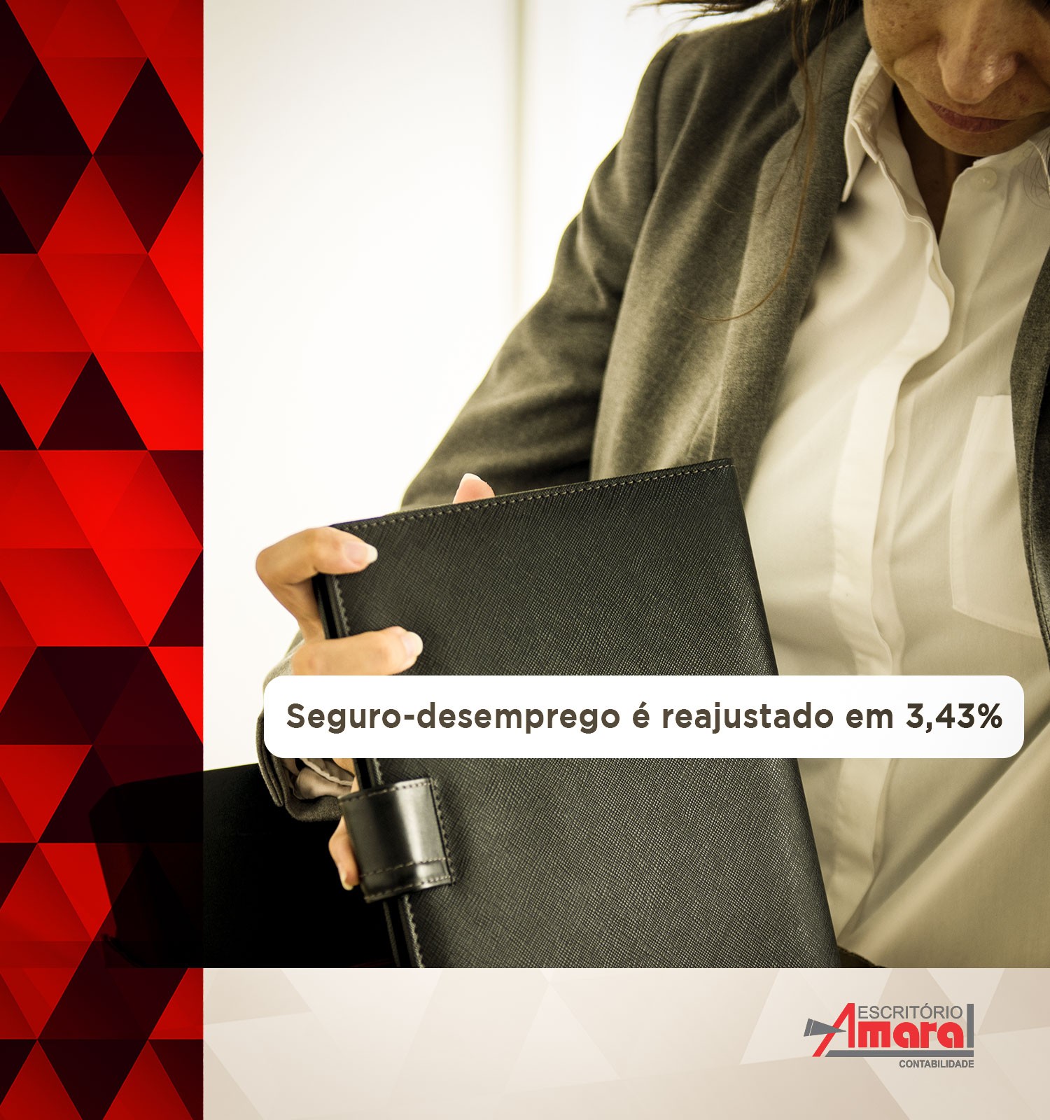 Seguro-desemprego é reajustado em 3,43%