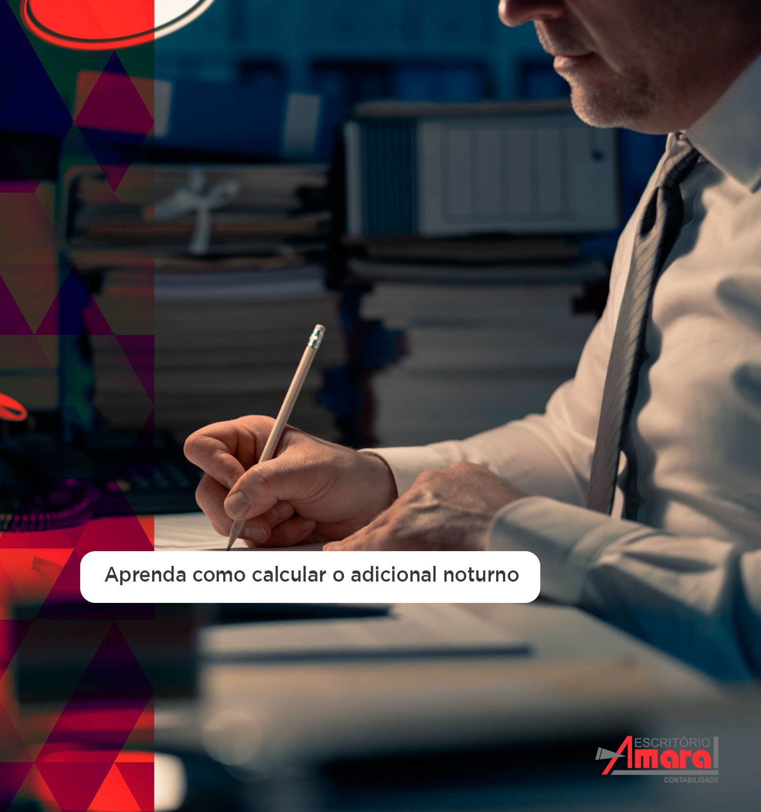 Aprenda como calcular o adicional noturno
