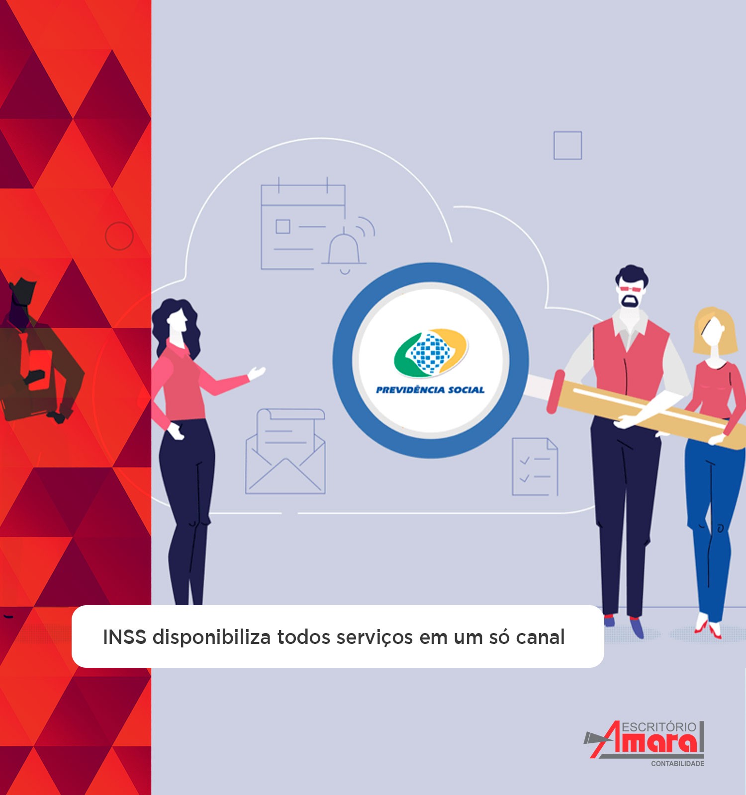 INSS disponibiliza todos serviços em um só canal