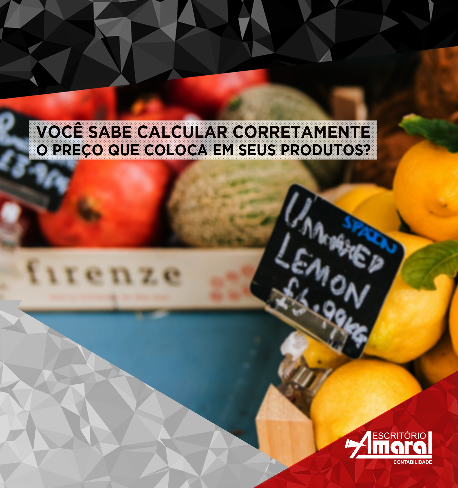 Você sabe calcular corretamente o preço que coloca em seus produtos?