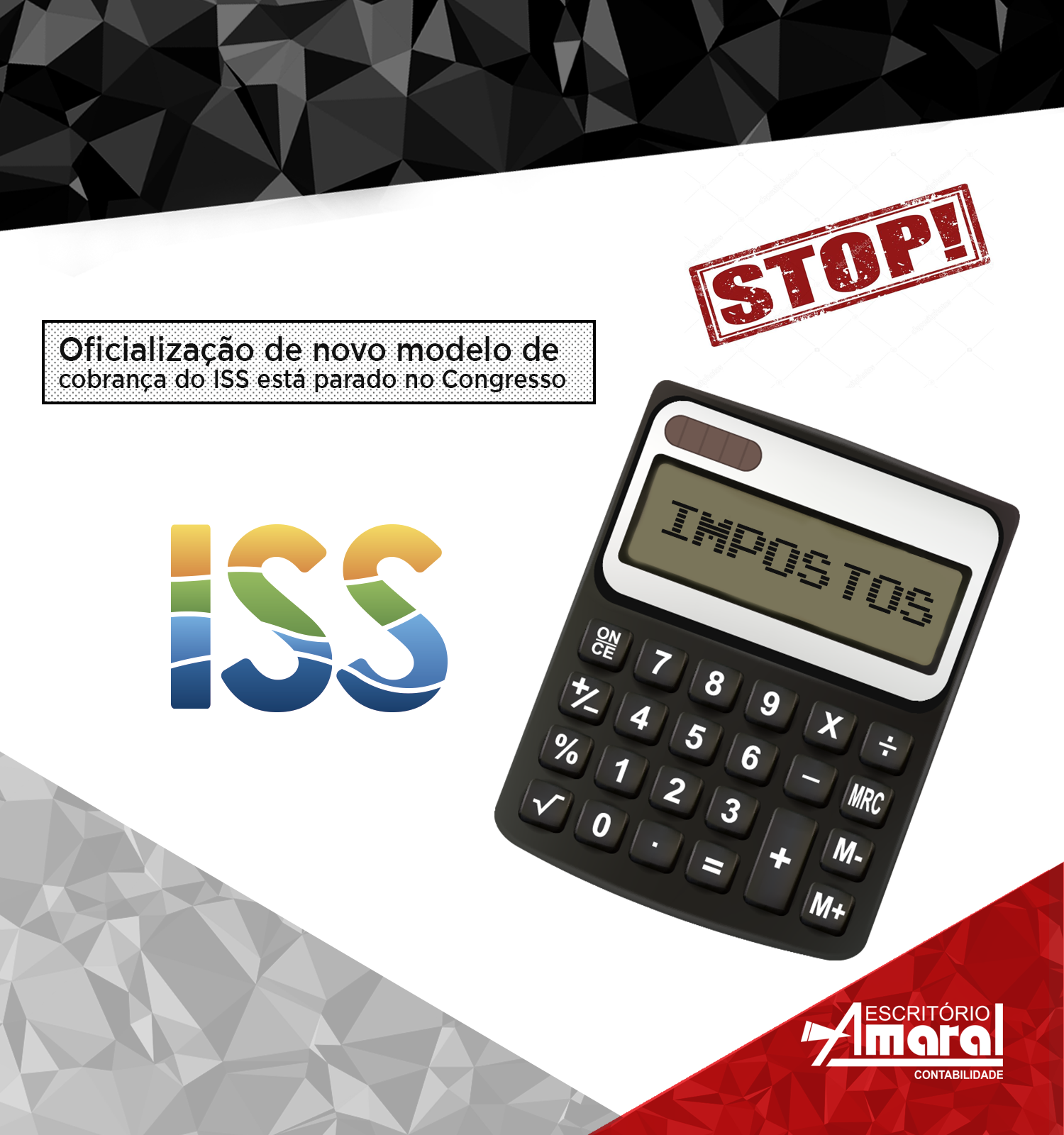Oficialização de novo modelo de cobrança do ISS está parado no Congresso
